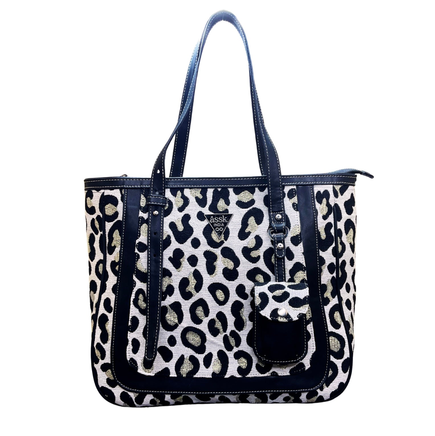 Leopard Luxe Tote - Assk-bags