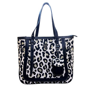 Leopard Luxe Tote - Assk-bags