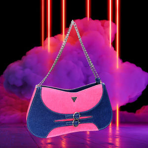 Candy Coated Denim Bag - Assk-bags