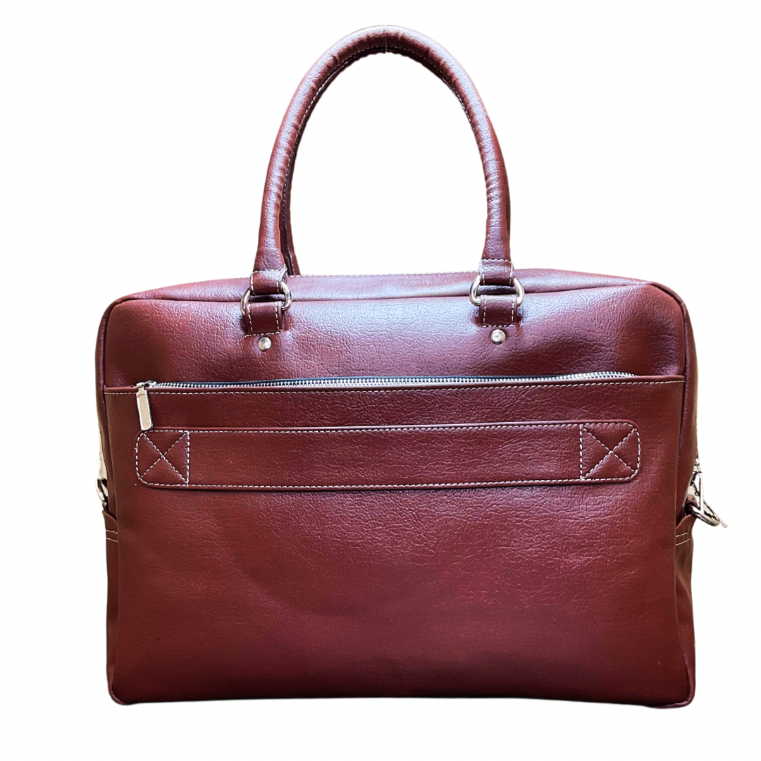 Dual Tone Executive Laptop Bag - Assk-bags