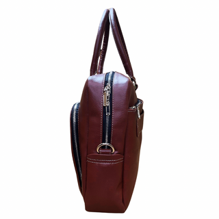 Dual Tone Executive Laptop Bag - Assk-bags