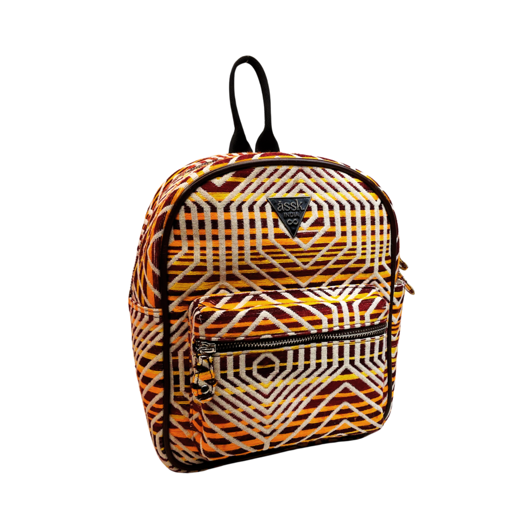 Tiger eye Patterned Backpack - Assk-bags