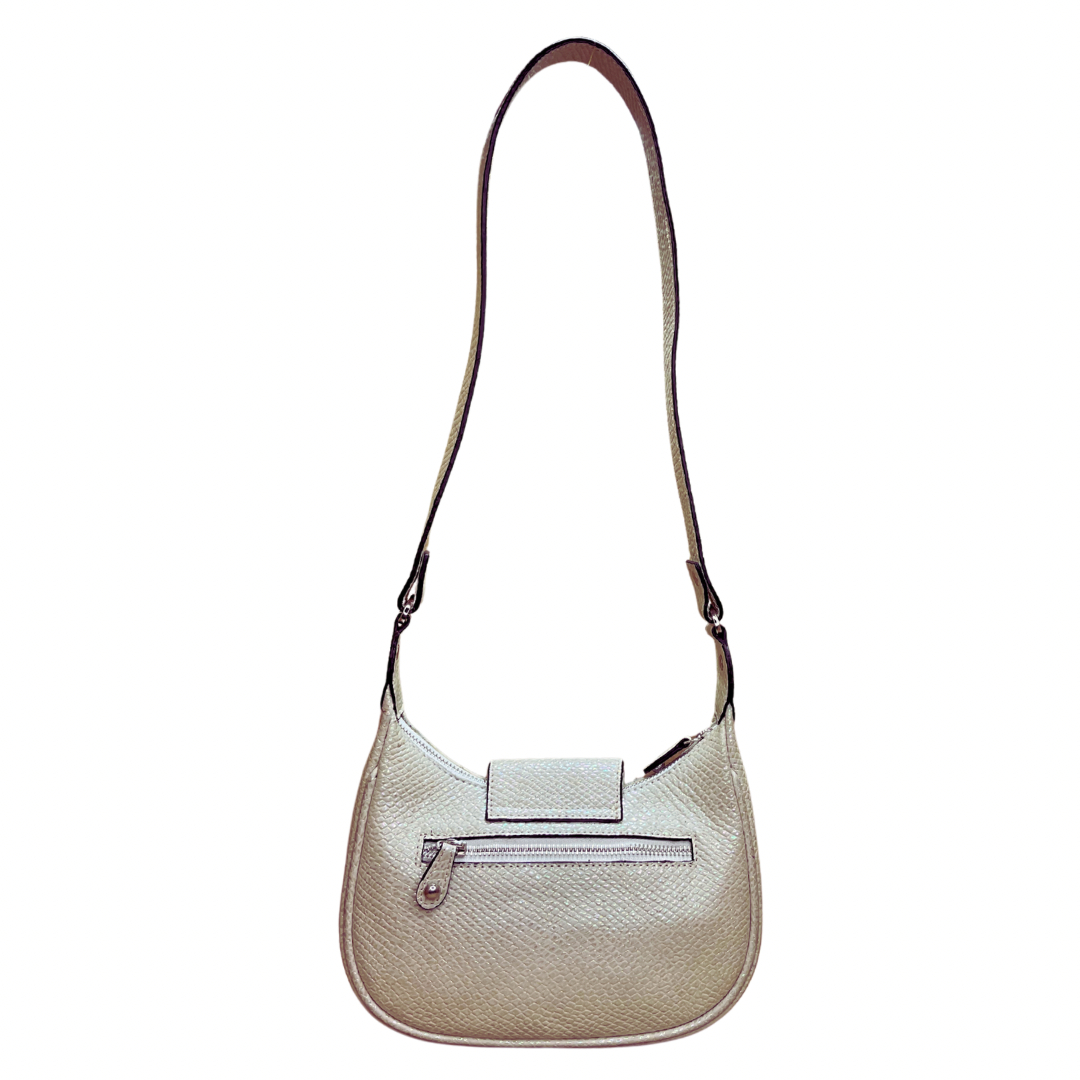 Silver Shimmer Shoulder bag - Assk-bags