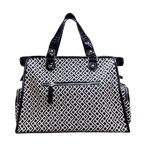 Monochromatic Yin-Yang Duffle - Assk-bags