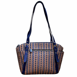 Adventorus Blue Tan Stripes Bag - Assk-bags