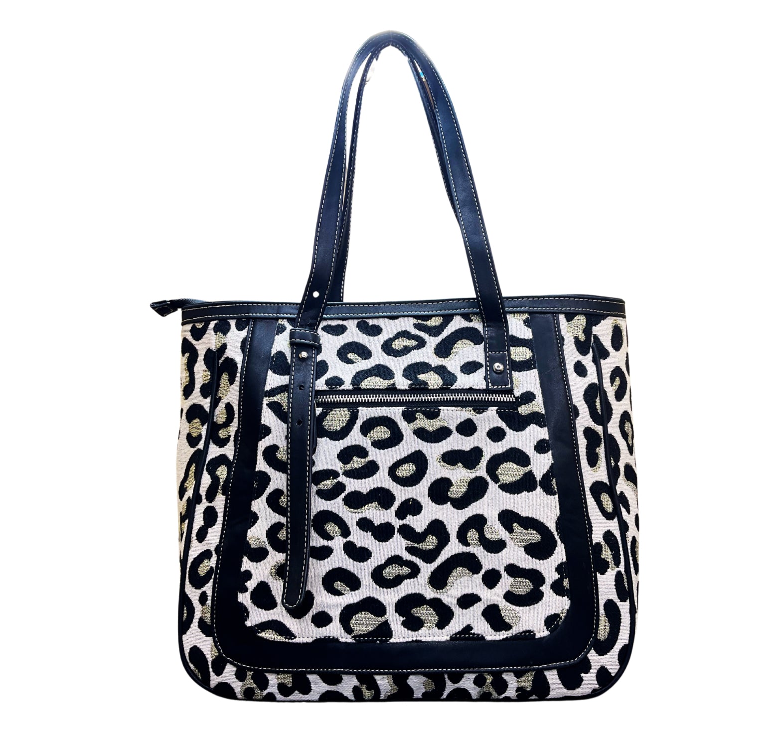 Leopard Luxe Tote - Assk-bags