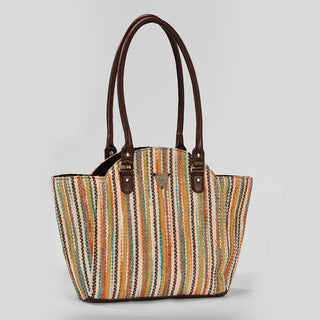 Colorful Companion Crescent Tote Bag - Assk-bags