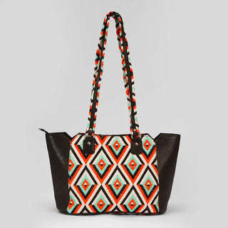 Eye Turner Structured Tote Bag - Assk-bags