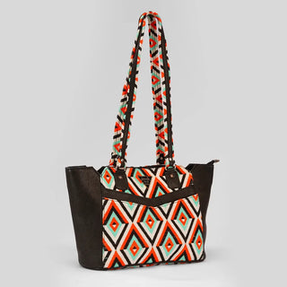 Eye Turner Structured Tote Bag - Assk-bags