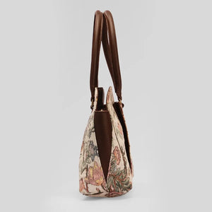 Floral Bloom Vintage Print Handbag