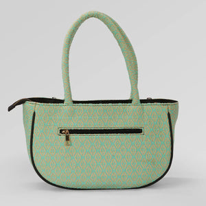 Green Rhinestone Handbag - Assk-bags