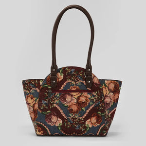 Italian Rose Crescent Tote Bag - Assk-bags