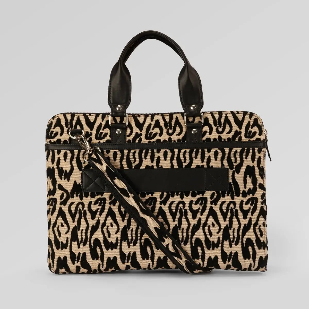 Leopard laptop bag clearance