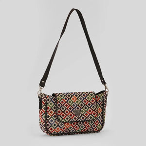 Multi Hues Everyday Patterned Bag - Assk-bags