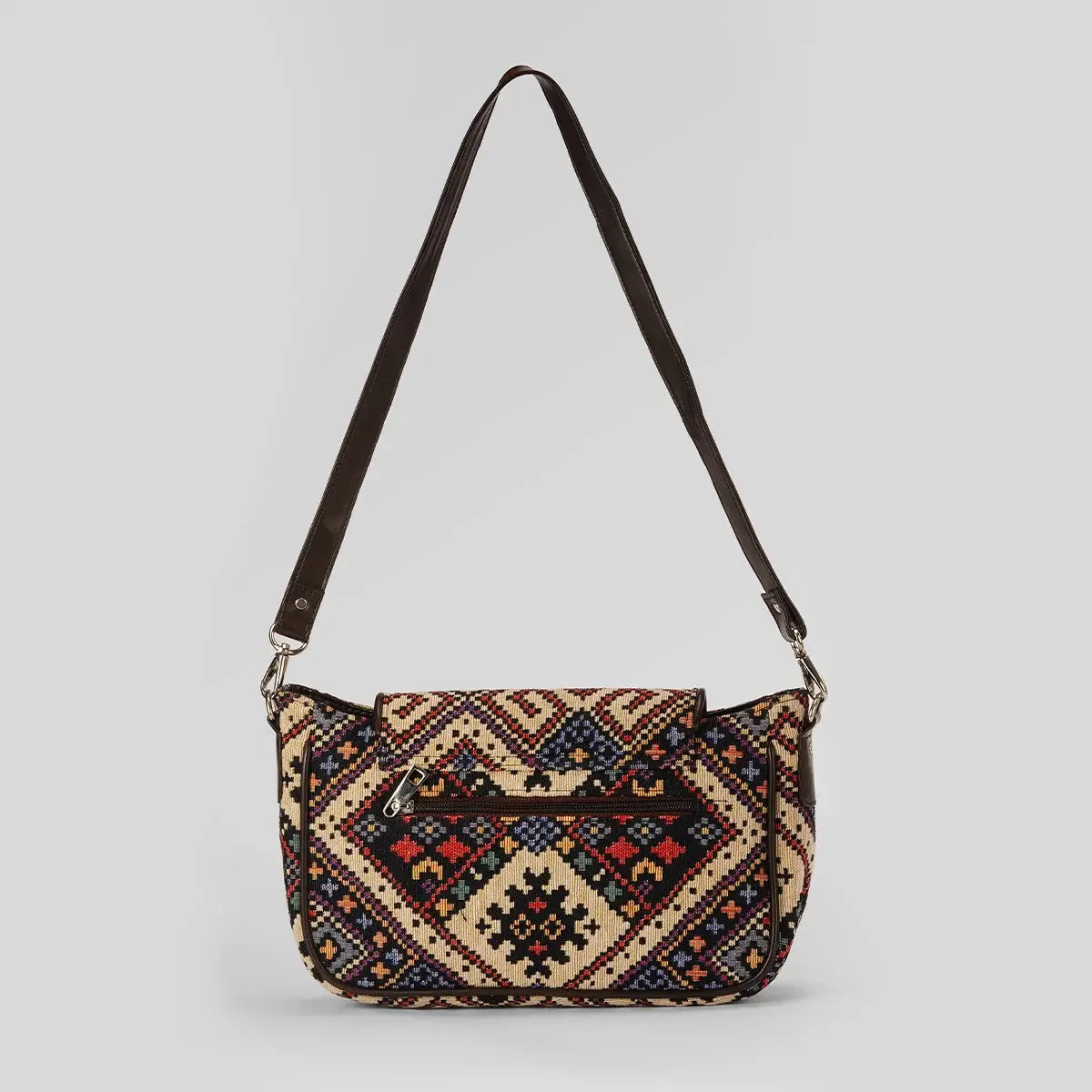 Patterned Detachable Belt Handbag - Assk-bags