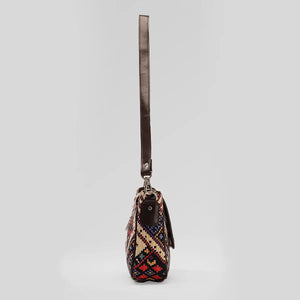 Patterned Detachable Belt Handbag